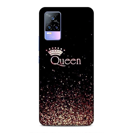 Queen Wirh Crown Hard Back Case For Vivo V21e 4G / Y73 2021