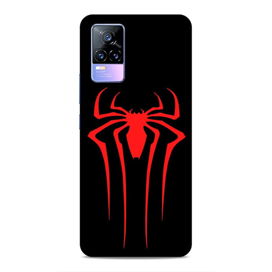 Spiderman Symbol Hard Back Case For Vivo V21e 4G / Y73 2021