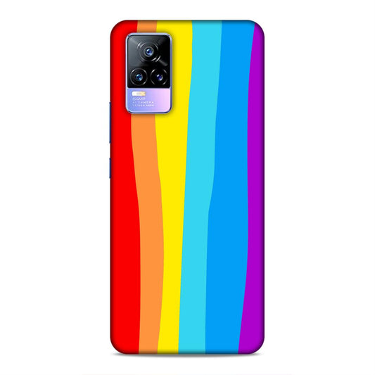 Rainbow Hard Back Case For Vivo V21e 4G / Y73 2021
